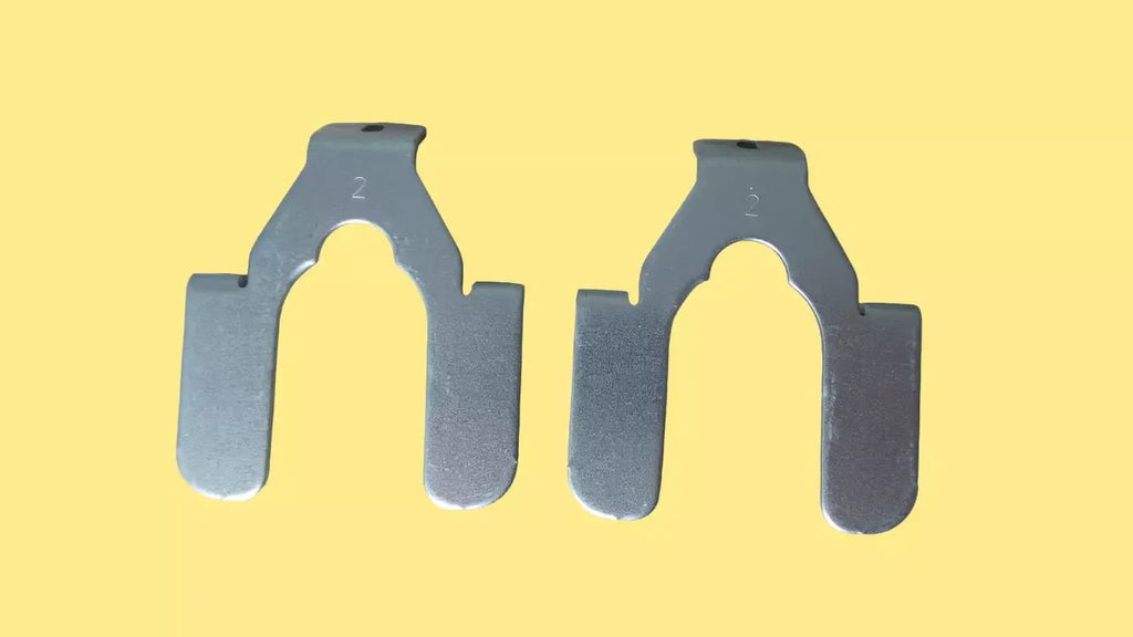 Set of 2 Replacement Leg Brackets for Samsung WE402NC/A3 Washing Machine - ZYYKZ Test Equipment