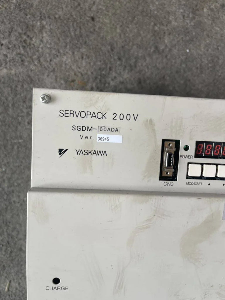 Yaskawa SGDM-60ADA Servopack Servo Drive - High Performance Motion Control - ZYYKZ Test Equipment