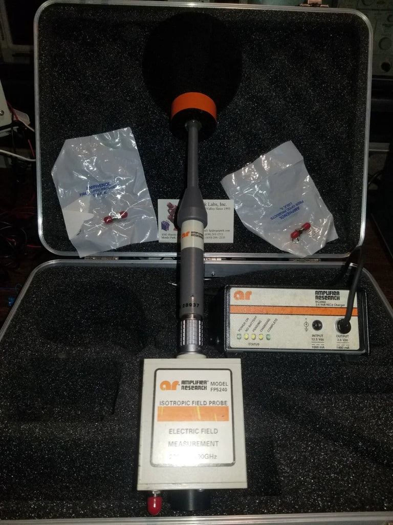 Amplifier Research Isotropic Electric Field Probe 200 kHz - 40 GHz - ZYYKZ Test Equipment