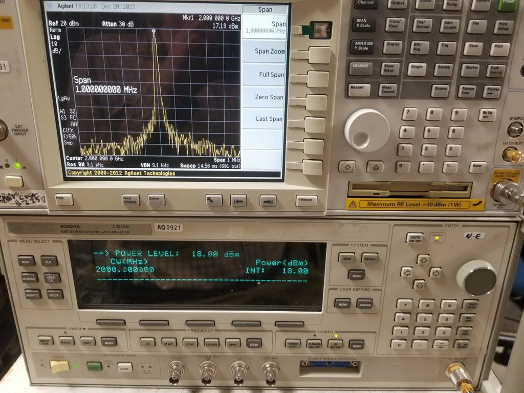 20GHz RF Sweep Signal Generator - ZYYKZ Test Equipment