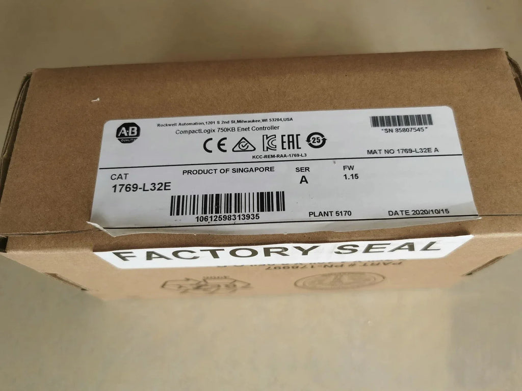 Allen-Bradley 1769-L32E CompactLogix Programmable Automation Controller - ZYYKZ Test Equipment