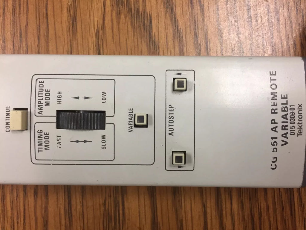 Tektronix CG551 AP REMOTE Variable Attenuator Module 015-0309-01 - ZYYKZ Test Equipment