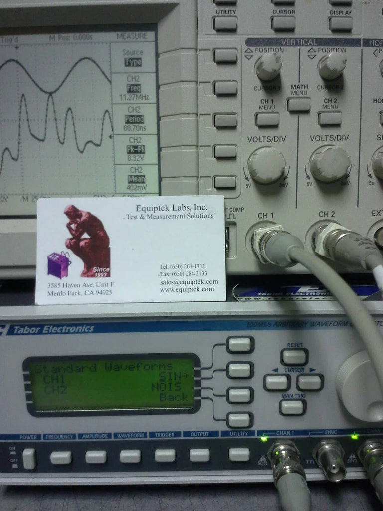 Tabor Electronics 8026 20 MHz Dual Channel Arbitrary Waveform Generator - ZYYKZ Test Equipment