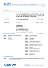 Load image into Gallery viewer, CESVA SC250 Class 1 Sound Level Meter - 23.5 dB to 140 dB Measurement Range