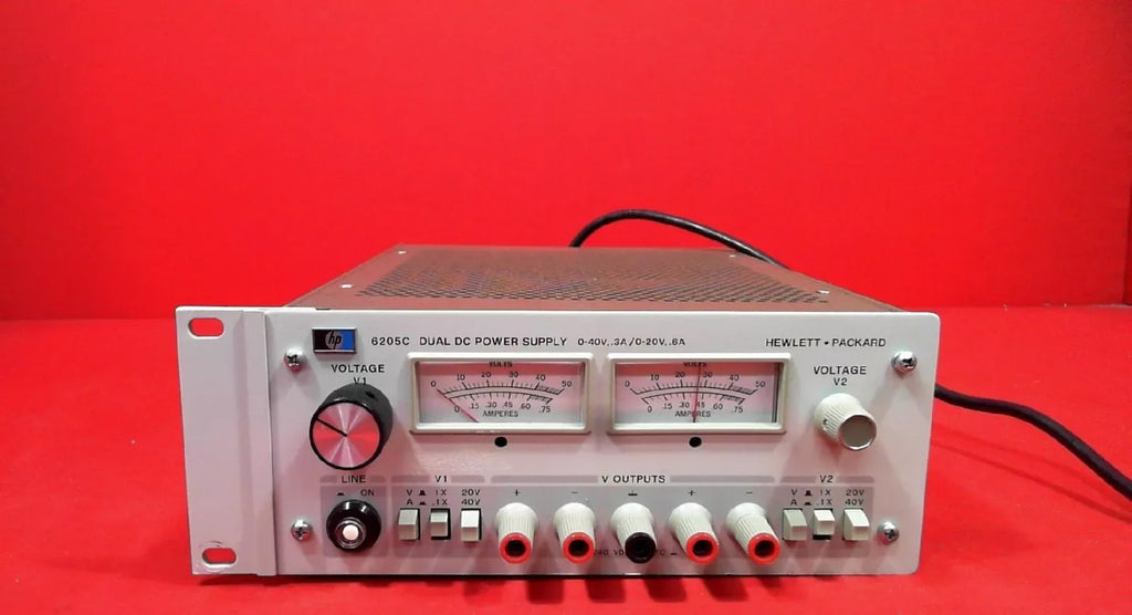 Agilent 6205C DC Power Supply 0-40V @ 0.3A, 0-20V @ 0.6A - ZYYKZ Test Equipment