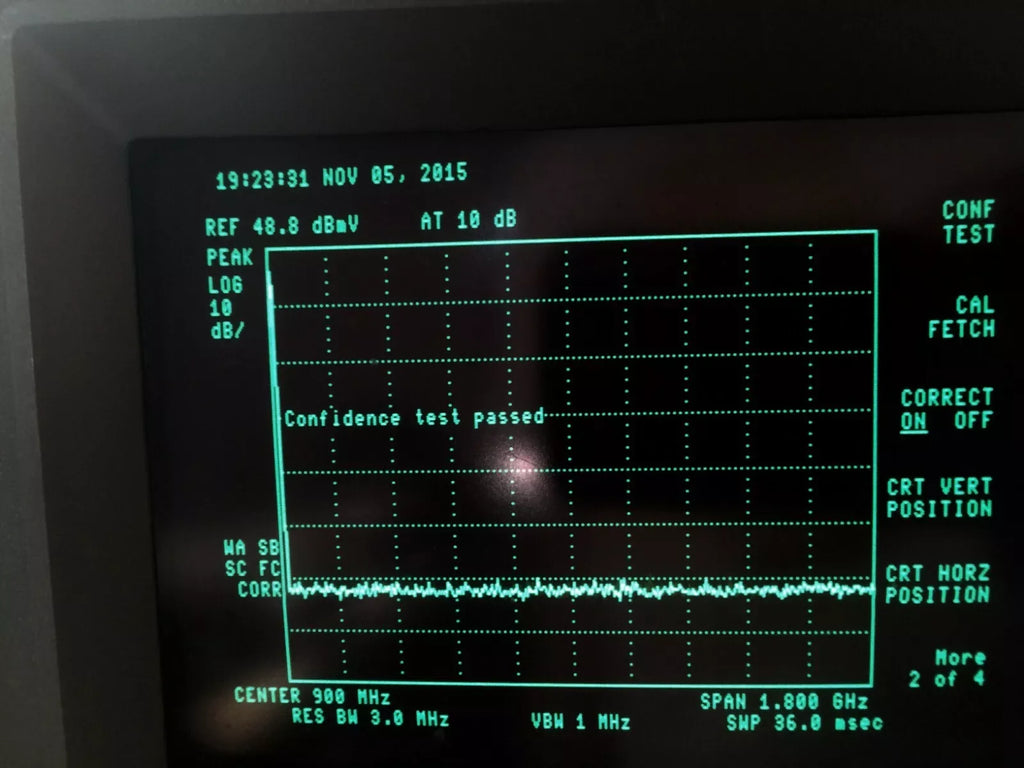 Keysight 8591C Cable TV Analyzer 1.8 GHz with Options 4, 101, 102, 105, 43 - ZYYKZ Test Equipment