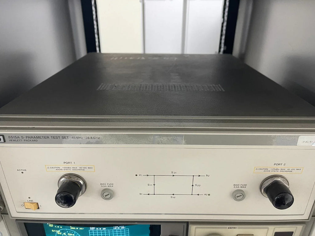 HP Agilent 8515A S-Parameter Test Set for 8510C Network Analyzer - ZYYKZ Test Equipment