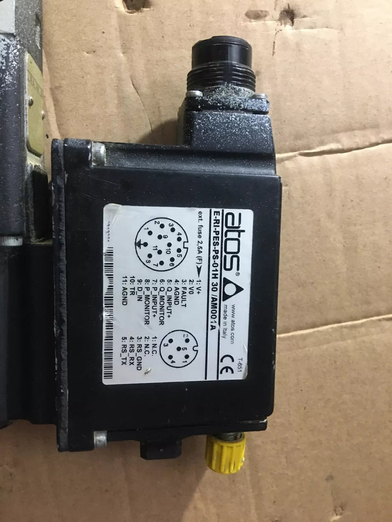 ATOS E-RI-PES-PS-01H/AM001A & DHZO-PES-PS-060-T3 Hydraulic Pressure Sensors - ZYYKZ Test Equipment