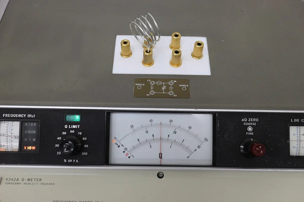 YOKOGAWA 4342A Q Meter - Precision RF Component Analyzer - ZYYKZ Test Equipment