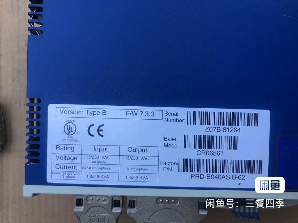 CR06561 PRD-B040ASIB-62 Used Test Equipment - 100% Functional