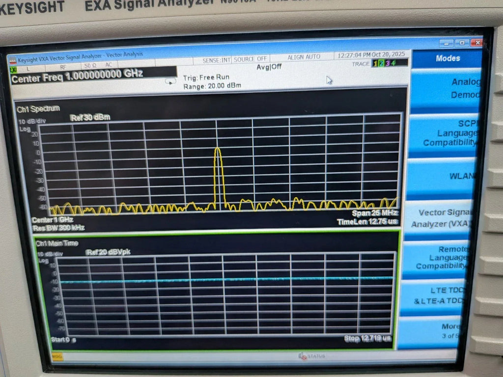 Agilent Keysight N9010A EXA Signal Spectrum Analyzer 26.5 GHz - ZYYKZ Test Equipment