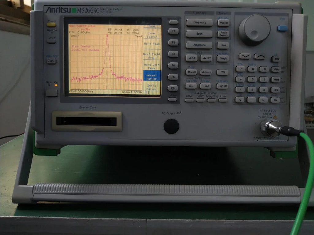 Anritsu MS2663C Spectrum Analyzer 9 kHz to 8.1 GHz with Options 02, 04, 06, 10 - ZYYKZ Test Equipment
