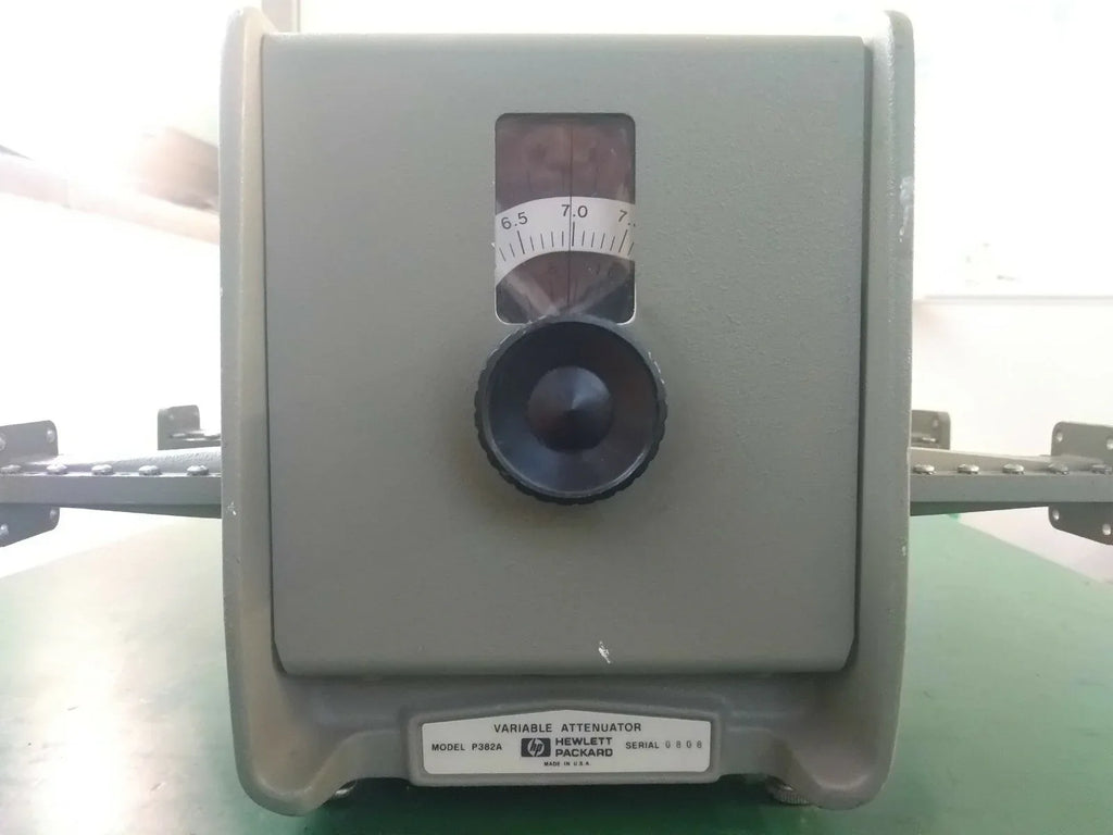 HP Agilent P382A Variable RF Attenuator 12.4–18 GHz - ZYYKZ Test Equipment