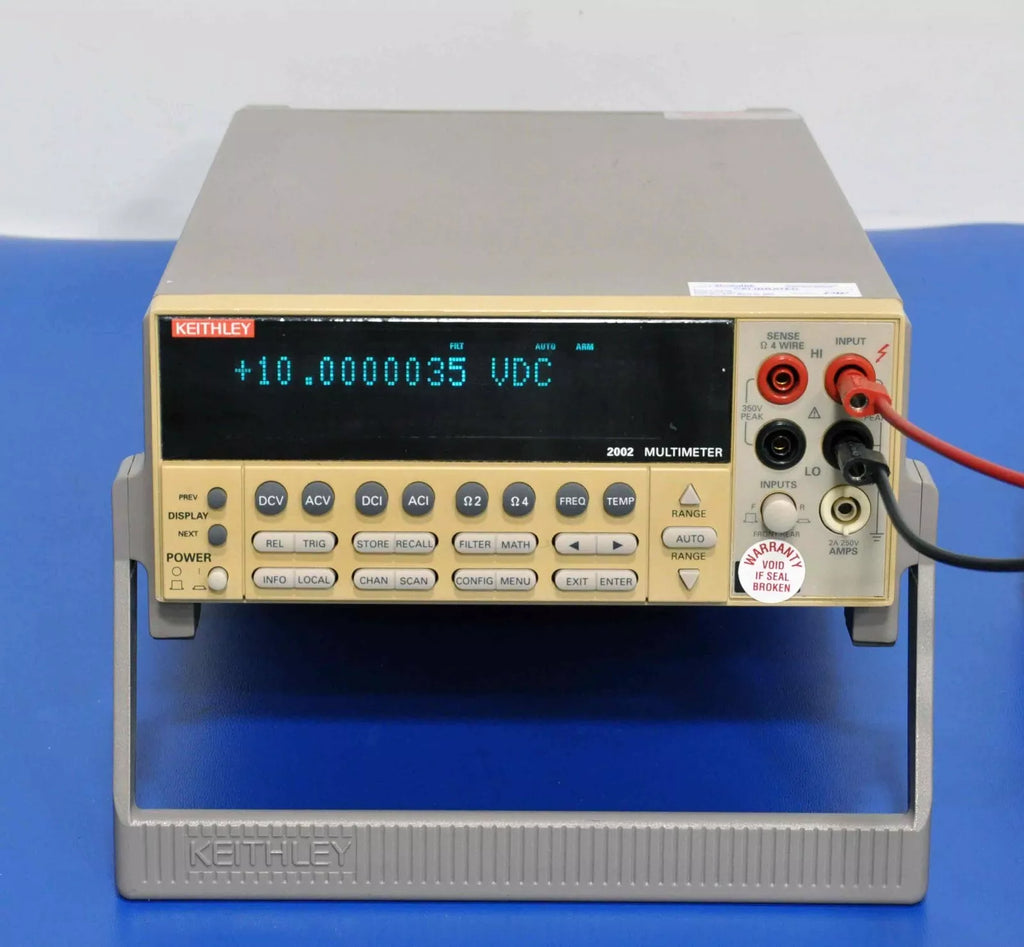Keithley 2002 8.5 Digit Multimeter - Calibrated DMM