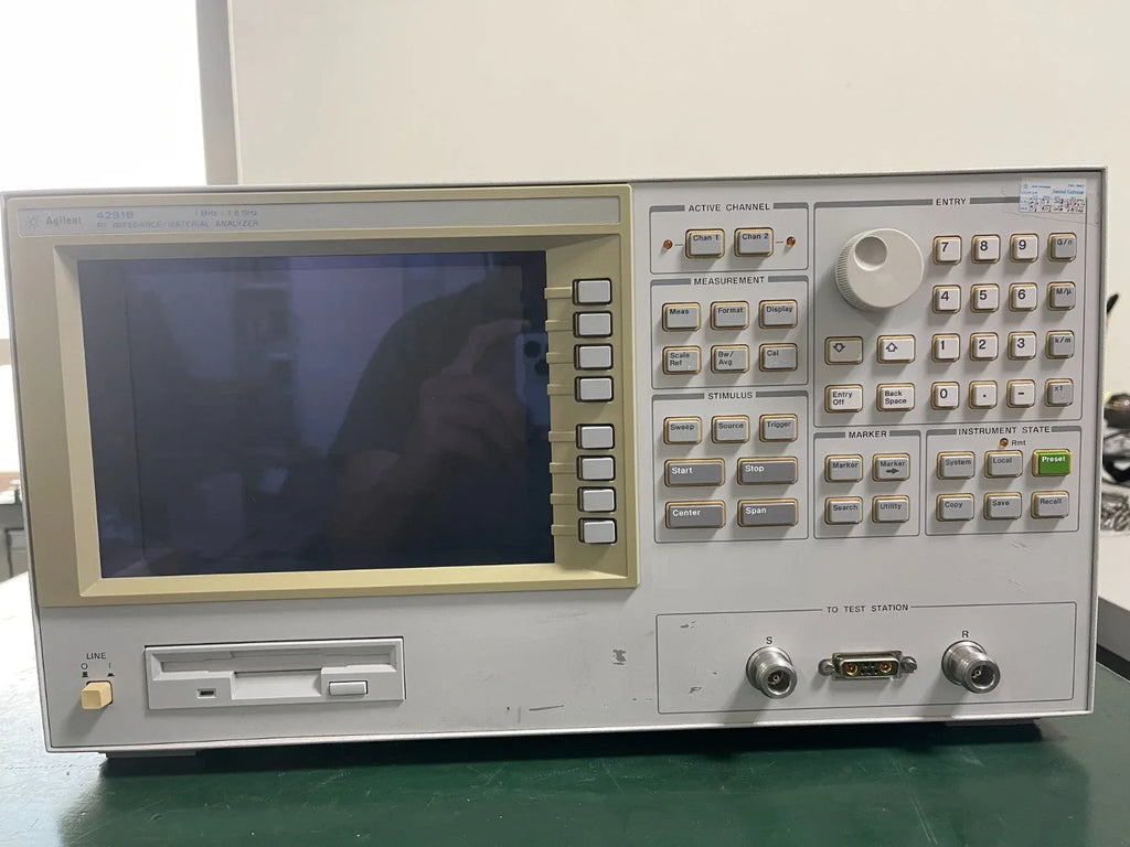 Agilent 4291B RF Impedance and Material Analyzer, 1MHz - 1.8GHz, Option 002 - ZYYKZ Test Equipment