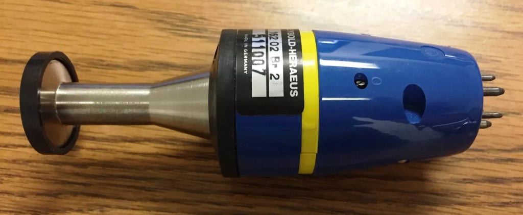 Leybold-Heraeus 16202 Br2 Thermo Vacuum Gauge Sensor with 6-Pin Connector - ZYYKZ Test Equipment