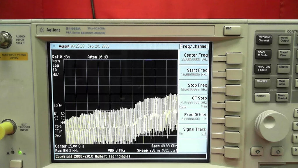 Keysight E4448A PSA Series Spectrum Analyzer 3 Hz to 50 GHz - ZYYKZ Test Equipment