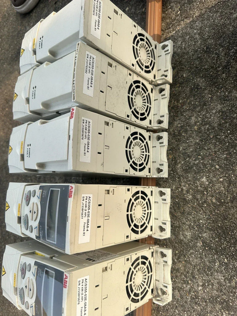 ABB ACS355-03E-08A8-4 Variable Frequency Drive 1HP 3-Phase 480V - ZYYKZ Test Equipment