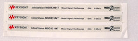 Keysight Label Nameplate for DSOX3014G, MSOX3104G, DSOX3104T, MSOX3104T