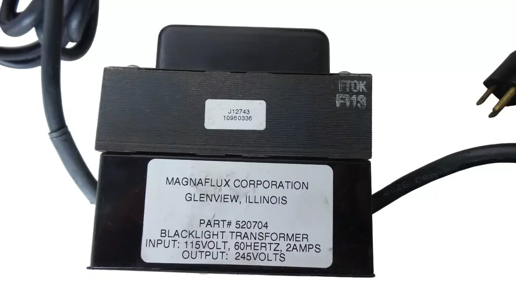 Magnaflux ZB-100F Blacklight UV Lamp for Fluorescent Penetrant Inspection - ZYYKZ Test Equipment