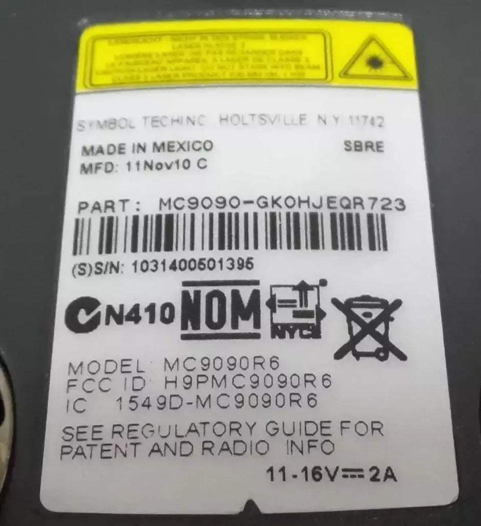 Motorola MC9090-GKOHJEQR723 Industrial Barcode Scanner - ZYYKZ Test Equipment