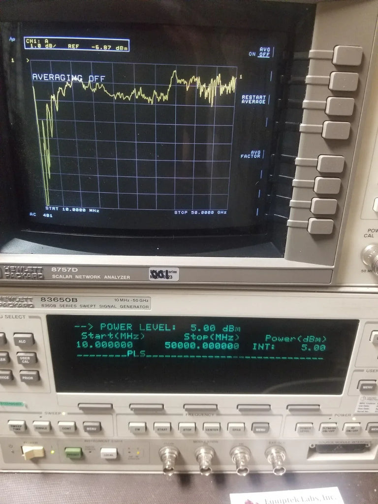 HP 83650B Microwave Signal Generator 10-50 GHz - ZYYKZ Test Equipment