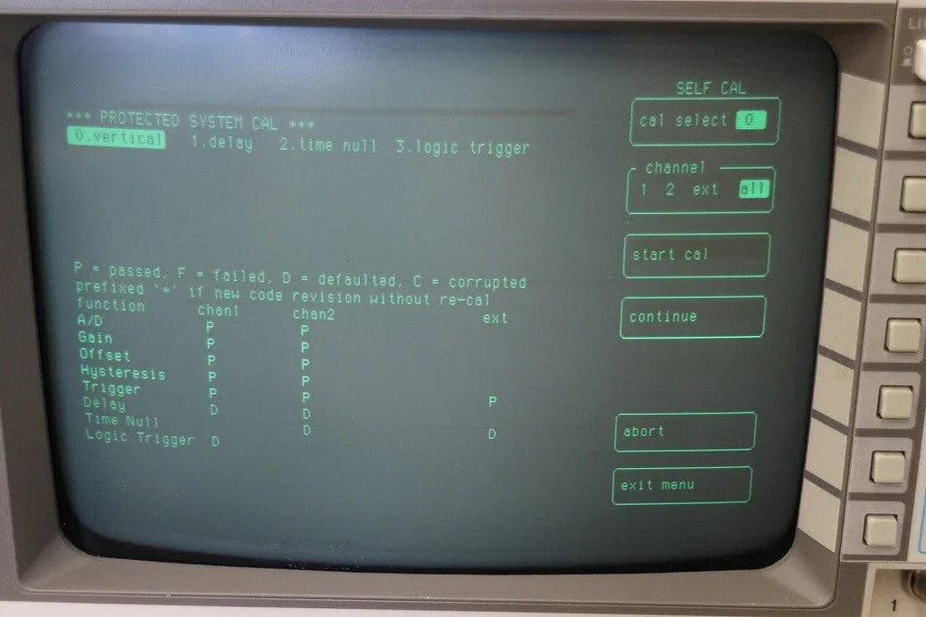 HP 54520A 500MHz 2-Channel Digital Storage Oscilloscope - ZYYKZ Test Equipment