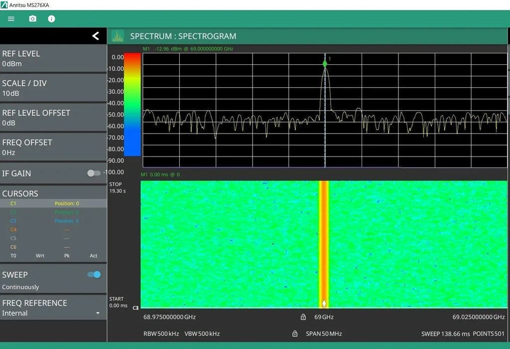 Anritsu MS2760A-0070 High-Performance Spectrum Analyzer Module - ZYYKZ Test Equipment