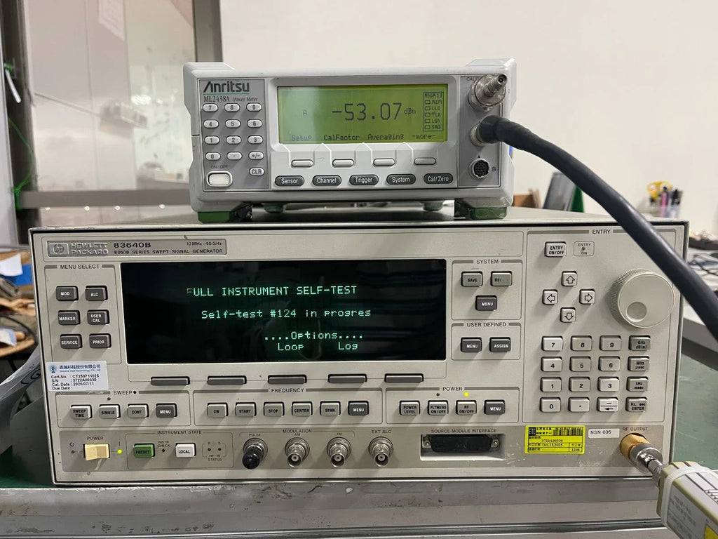 HP Agilent 83640B Synthesized Sweep Signal Generator, 10MHz-40GHz - ZYYKZ Test Equipment
