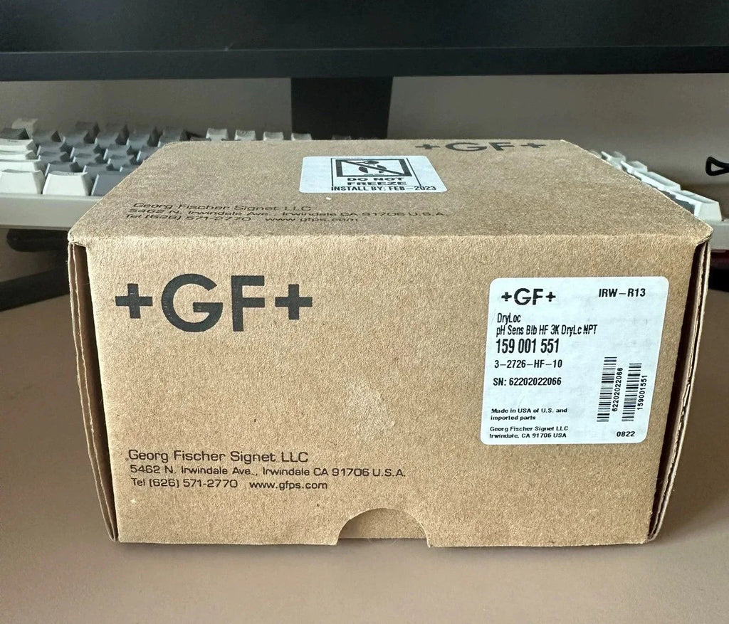 GF 3-2726-HF-10 PH/ORP Electrode Sensor Probe for Accurate Water Quality Measurement - ZYYKZ Test Equipment