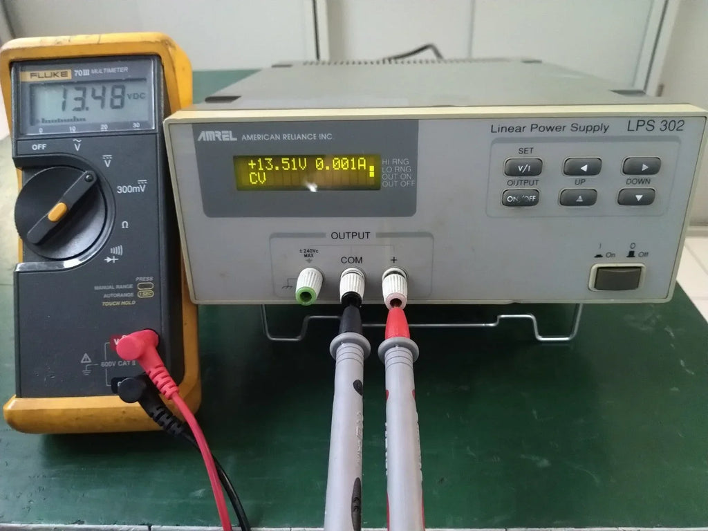 Amrel LPS302 Linear DC Power Supply, 0-30V, 0-2A - ZYYKZ Test Equipment