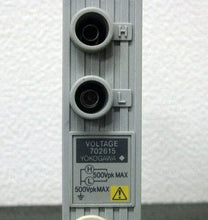 Load image into Gallery viewer, Yokogawa 702615 Single-Channel Voltage Input Unit - ZYYKZ Test Equipment