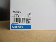 Load image into Gallery viewer, OMRON CQM1H-CPU11 Programmable Logic Controller (PLC) - Industrial Automation CPU Module - ZYYKZ Test Equipment