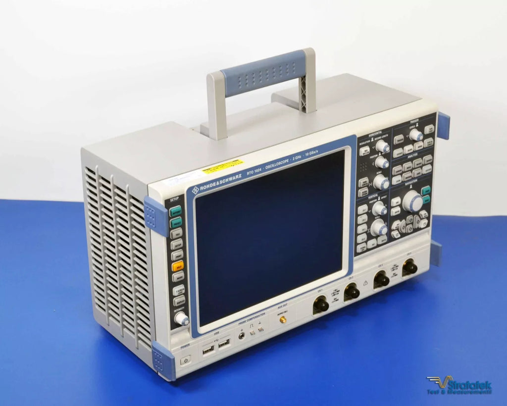 Rohde & Schwarz RTO1024 2GHz 10GS/s 4-Channel Oscilloscope - NIST Calibrated