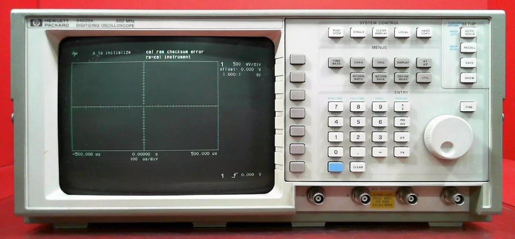 Agilent 54503A Digitizing Oscilloscope 500 MHz 2 Channel - ZYYKZ Test Equipment