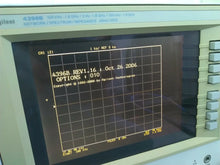 Load image into Gallery viewer, Agilent 4396B RF Network Spectrum &amp; Impedance Analyzer - Option 010, 706, 800 - ZYYKZ Test Equipment