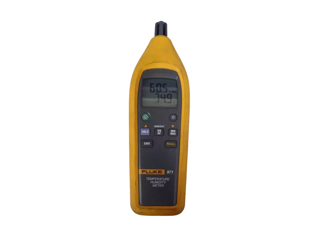 Fluke 971 Temperature Humidity Meter with Accurate Environmental Readings - ZYYKZ Test Equipment