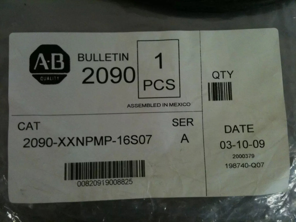 Allen Bradley 2090-XXNPMP-16S07 7M Motor Power Cable - ZYYKZ Test Equipment