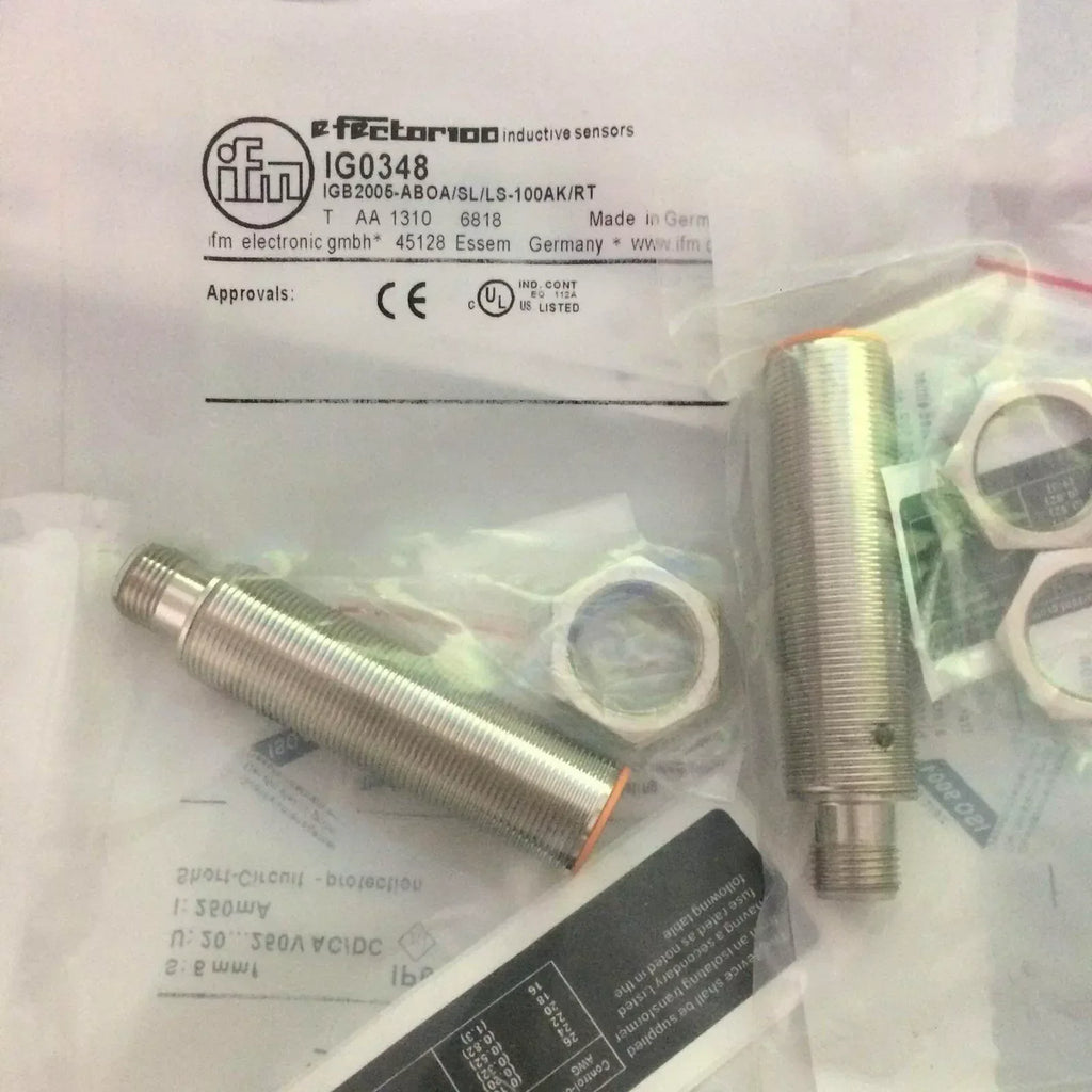 IFM IG0348 Industrial Proximity Switch Sensor - High Precision - ZYYKZ Test Equipment