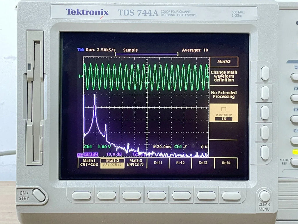 Tektronix TDS744A 500MHz 2GS/s Digital Storage Oscilloscope - ZYYKZ Test Equipment