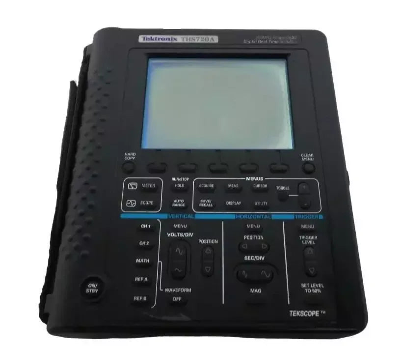 Tektronix THS720A 100 MHz Digital Real-Time Oscilloscope with DMM, 500 MS/s - ZYYKZ Test Equipment