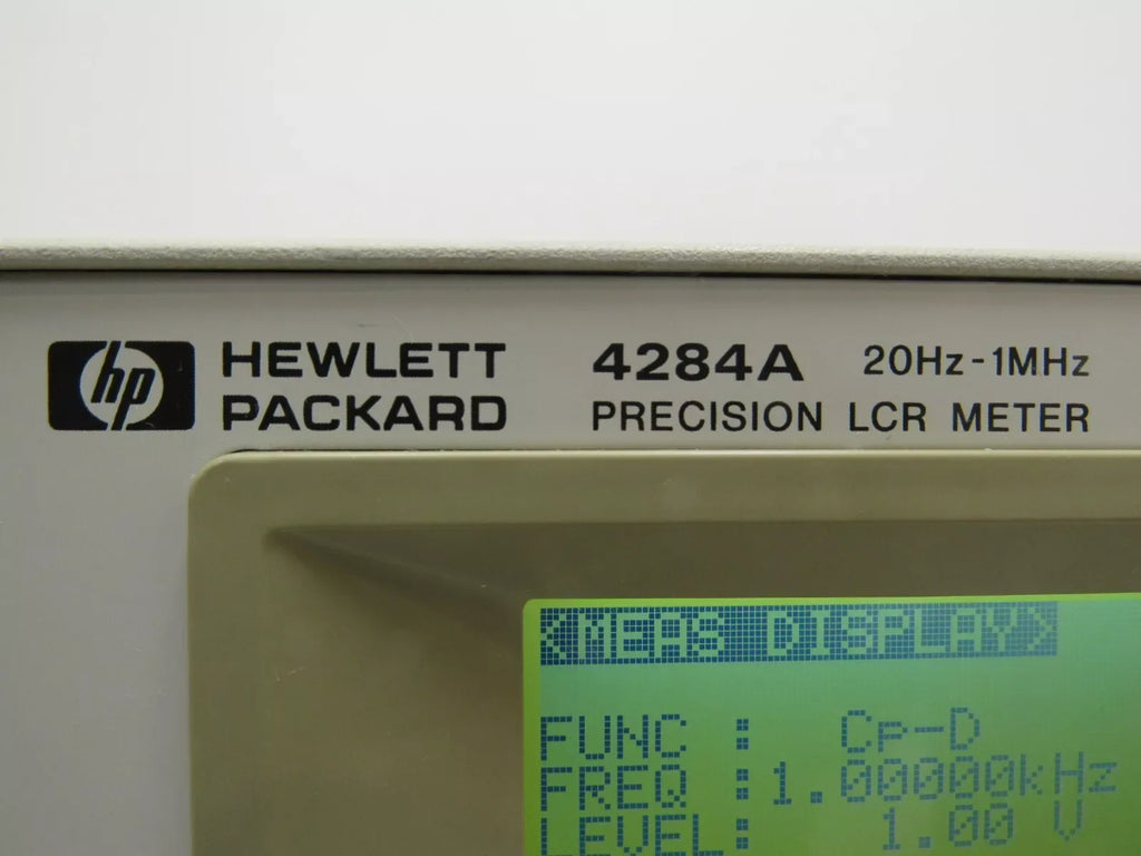 Agilent 4284A Precision LCR Meter 20 Hz to 1 MHz - ZYYKZ Test Equipment