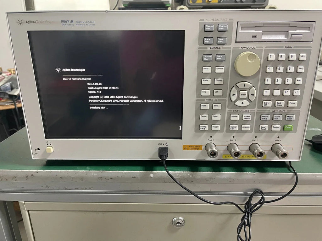 Agilent E5071B ENA Series Network Analyzer 9 kHz to 6.5 GHz - ZYYKZ Test Equipment