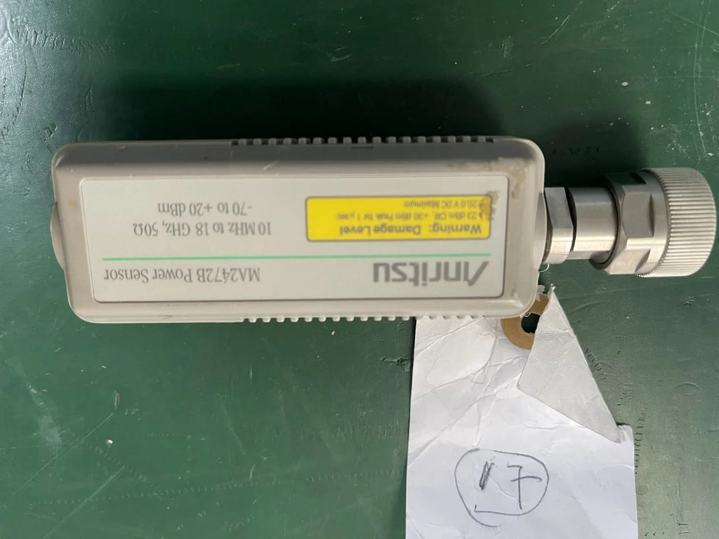 Anritsu MA2472B RF Power Sensor 10 MHz–18 GHz, N Connector, -70 to +20 dBm - ZYYKZ Test Equipment