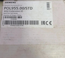 Siemens POL955.00/STD AHU Extension I/O Module for HVAC Control - ZYYKZ Test Equipment