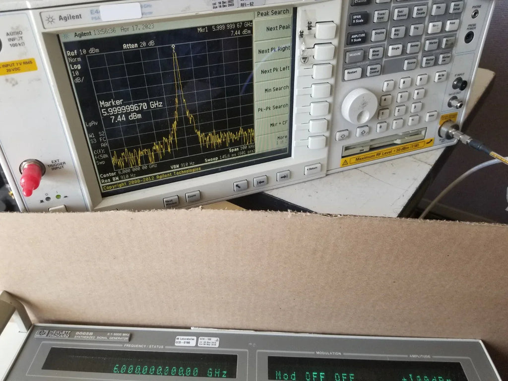 Agilent HP8665B RF Signal Generator 6 GHz - ZYYKZ Test Equipment