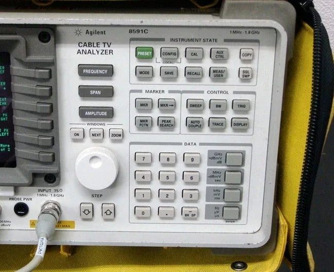 Agilent CATV Analyzer 1MHz-1.8GHz for Cable TV Signal Testing - ZYYKZ Test Equipment
