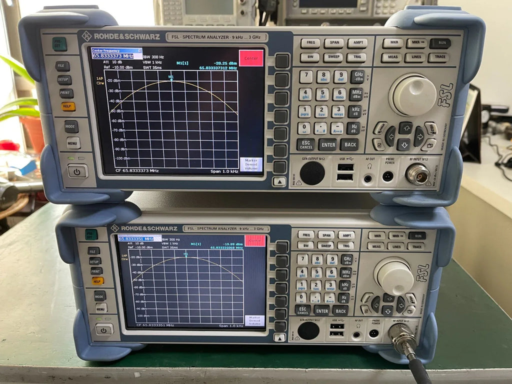 FSL3 Spectrum Analyzer 9 kHz to 3 GHz - High Precision RF Test Instrument - ZYYKZ Test Equipment