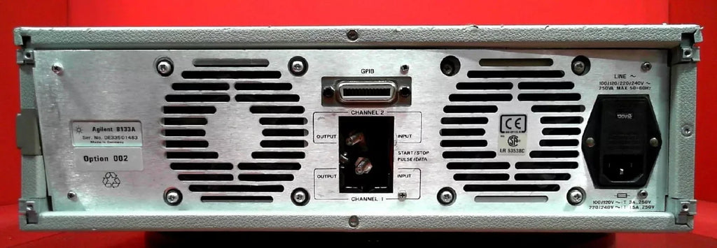 Agilent 8133A High-Speed Pulse Generator 33MHz to 3GHz - ZYYKZ Test Equipment