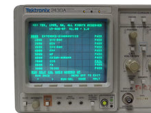 Load image into Gallery viewer, Tektronix 2430A 100 MHz Digital Oscilloscope with Free Shipping - ZYYKZ Test Equipment